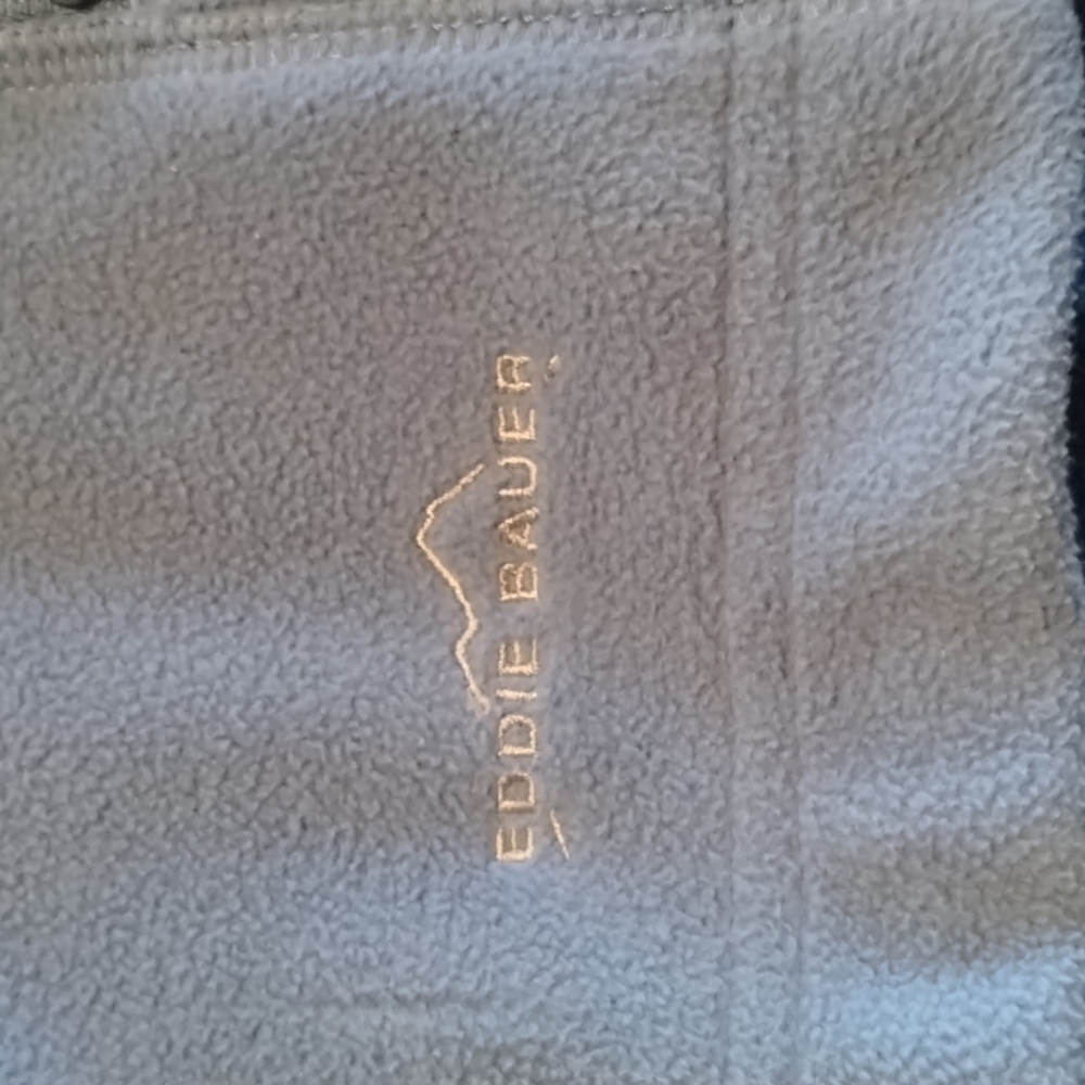 Eddie Bauer Woman's Windcutter Jacket/coat with Hood Light Blue - Picture 5 of 16